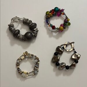 Colorful Beaded Bracelet Set